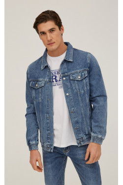Куртка джинс F011-1311 blue